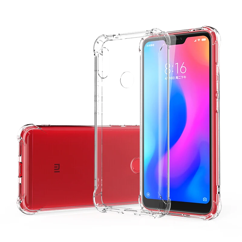

Xiaomi Mi A2 Lite Case Anti-fall soft TPU silicone case for Xiaomi 1.5MM thick Clear cover for Xiaomi Mi A2 Lite