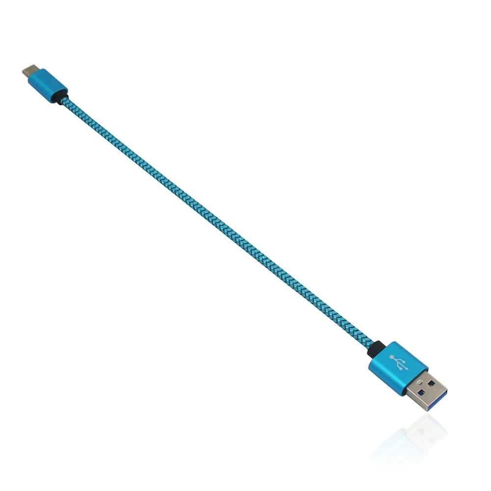 Мини-улыбка 2 шт Быстрая зарядка USB3.1 type-C к USB 2,0 зарядный кабель передачи данных(25 см