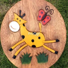 ProQgf 1Pcs A Set childhood wood special Children Stool nengkelu