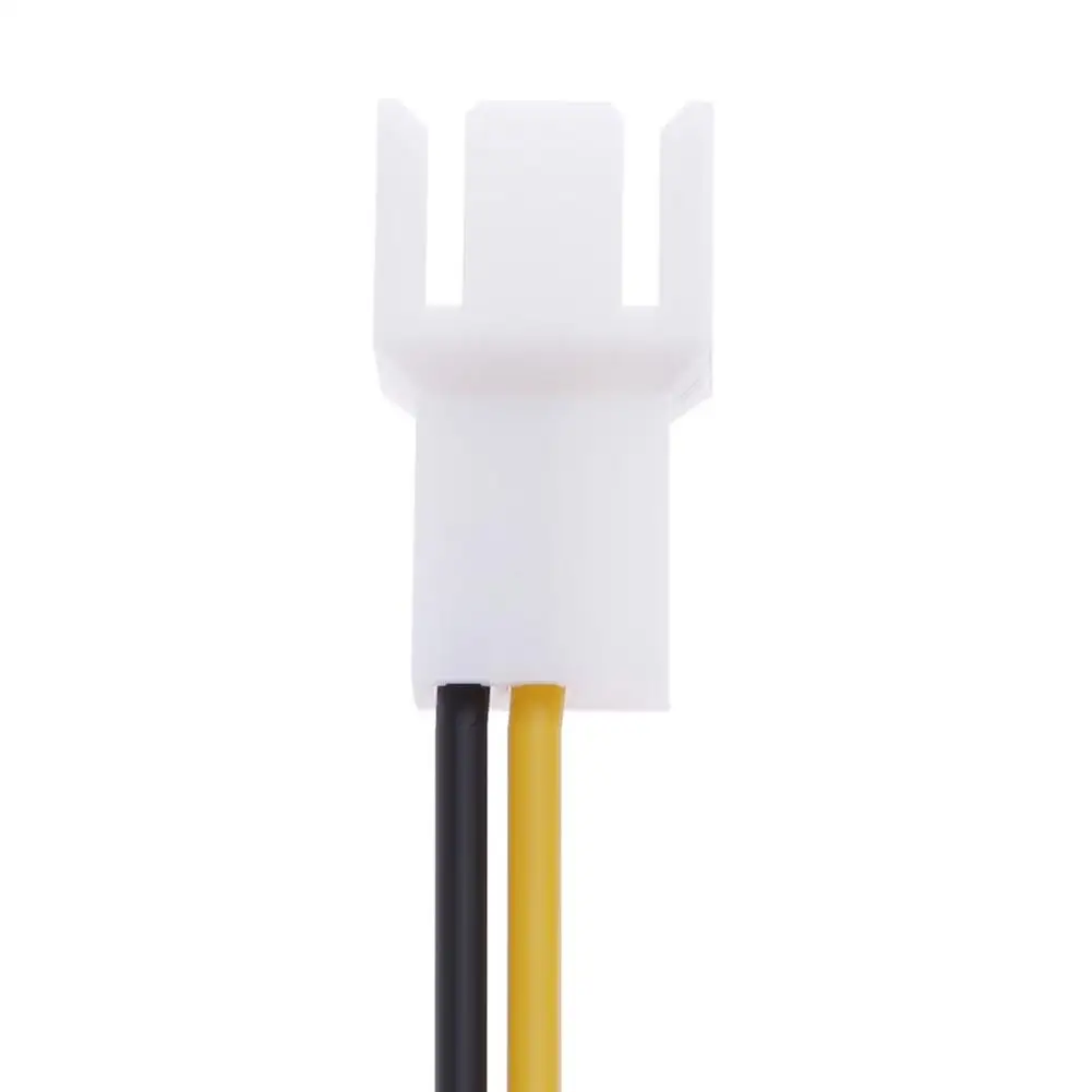 2pcs 4-Pin Molex to 3-Pin Fan Power Adapter Cables for CPU and PC Case Fans Description Image.This Product Can Be Found With The Tag Names Computer Cables Connecting, Computer Peripherals, Fan power cable, PC Hardware Cables Adapters