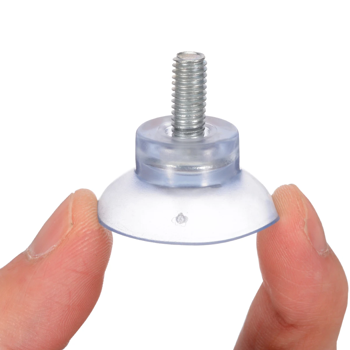 10Pcs Rubber Strong Suction Cup With M6 Screw Replacements for Glass Table Tops W/M6 Screw Toilet Plungers