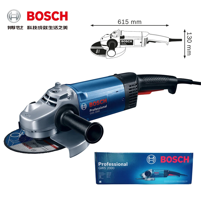 Bosch Gws2000 Angle Grinder Grinding 
