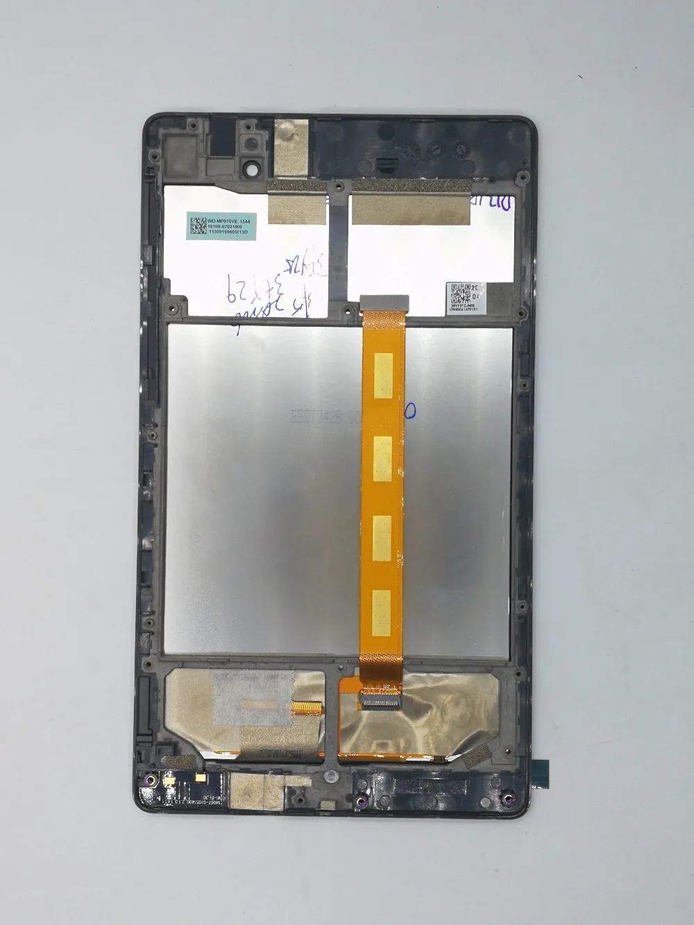 para Asus Google Nexus 2nd 2013 Fhd Me571 Me571k Me571kl K008 K009 Display Lcd Painel da Tela de Toque Digitador Assembléia com Quadro