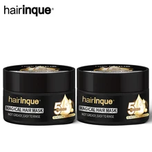 HAIRINQUE 2 шт 50 мл волшебная маска для волос увлажняющая питательная 5 секунд восстановление повреждения волос Восстановление мягких волос