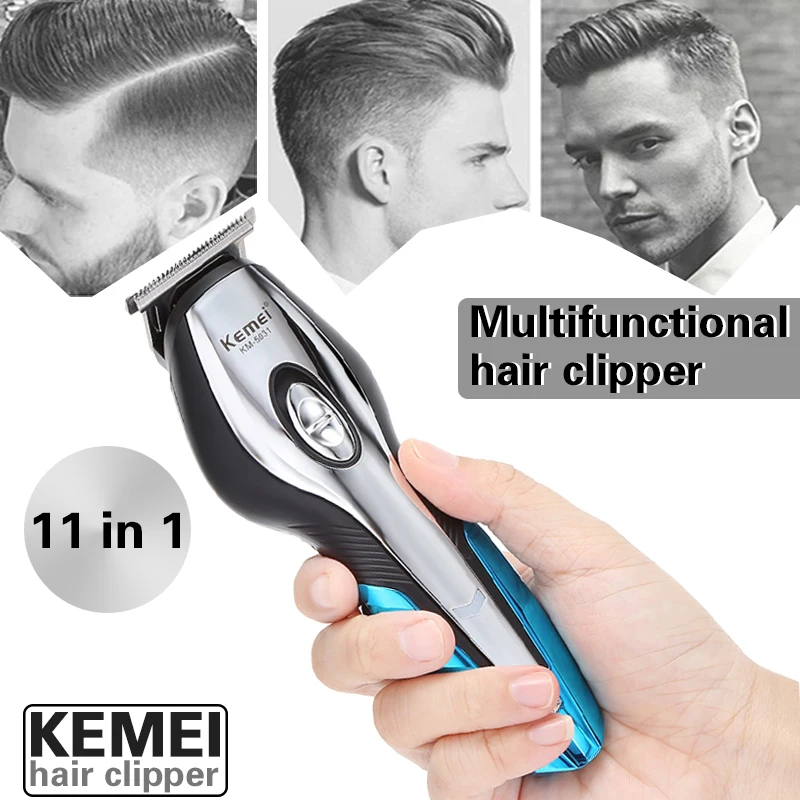 Kemei clipper Hair trimmer beard trimer Machine cut hair Trimer Clipper hair cutting machine Electric Trimmer men razor 5