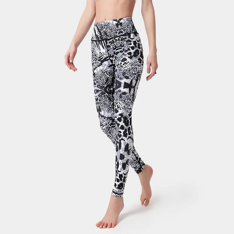 Women Yoga Leggings Pants Breathable Sexy High Waist Fitness Gym Sports Pants Women Sportswear Tights Pants