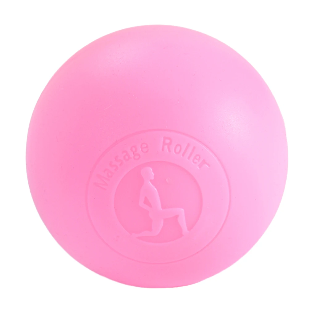 Silicone Yoga Lacrosse Ball Myofascial Deep Tissue Pressure Ease Trigger Point Treatment