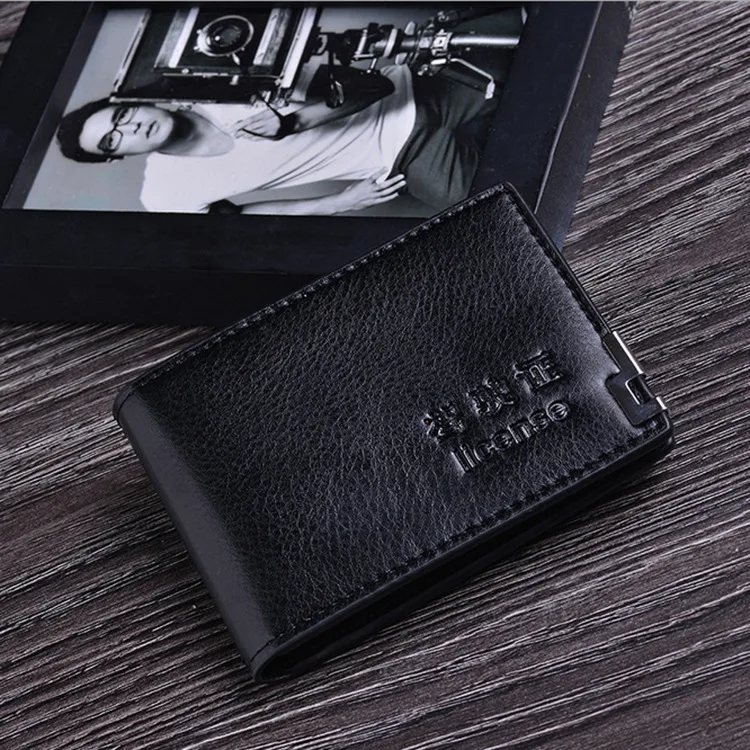 

Multi-functional Ultra-Thin jia zhao jia Genuine Leather Vehicle Licens Leather Case Wallet License Case Women's Cool Driving Li