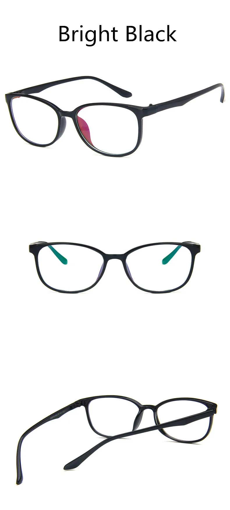 Модный дизайн пластиковая Классическая оправа для очков ретро женские очки по рецепту мужские компьютерные очки оправа