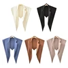 Women Triangle Scarf Shawl Office Lady Lapel Solid Color Fake Collar Necklace ► Photo 1/6