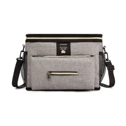 Sac à couches de maternité multifonctionnel, sac de voyage étanche de grande capacité, sac de rangement pour poussette de bébé, sac à dos pour couches de maman 