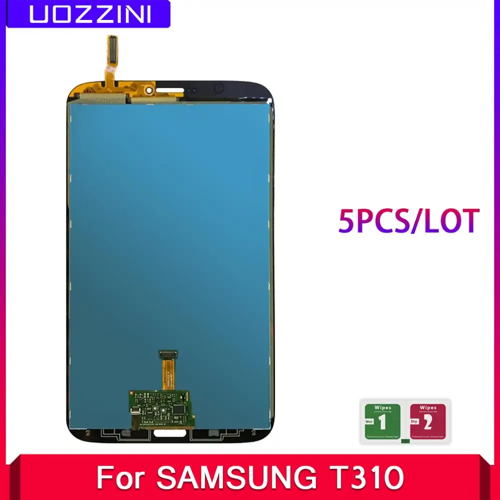 5 шт. ЖК дисплей для Samsung Galaxy Tab 3 8 0 T310 T311 SM сенсорный экран дигитайзер панель Стекло