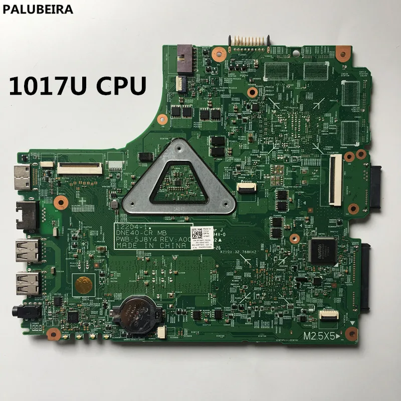 PALUBEIRA CN-0PTNPF 0PTNPF основная плата для DELL 3421 5421 Материнская плата ноутбука 12204-1 с процессором 1017U на плате полностью протестировано fas