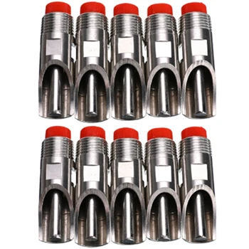 

10 Stainless Steel Pig Automatic Nipple Water Dispenser, Automatic Water Nozzle, Drinking Nipple