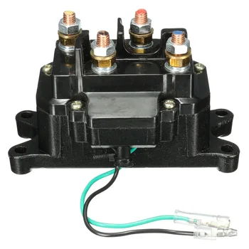 

1 Set Winch Rocker Thumb Switch COMBO + 12V Solenoid Relay Contactor for ATV UTV