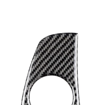 

1pc Decorative Sticker Carbon Fiber Black Start Switch For Subaru Forester XV Crosstrek WRX STI 2015-19 Automotive Accessories