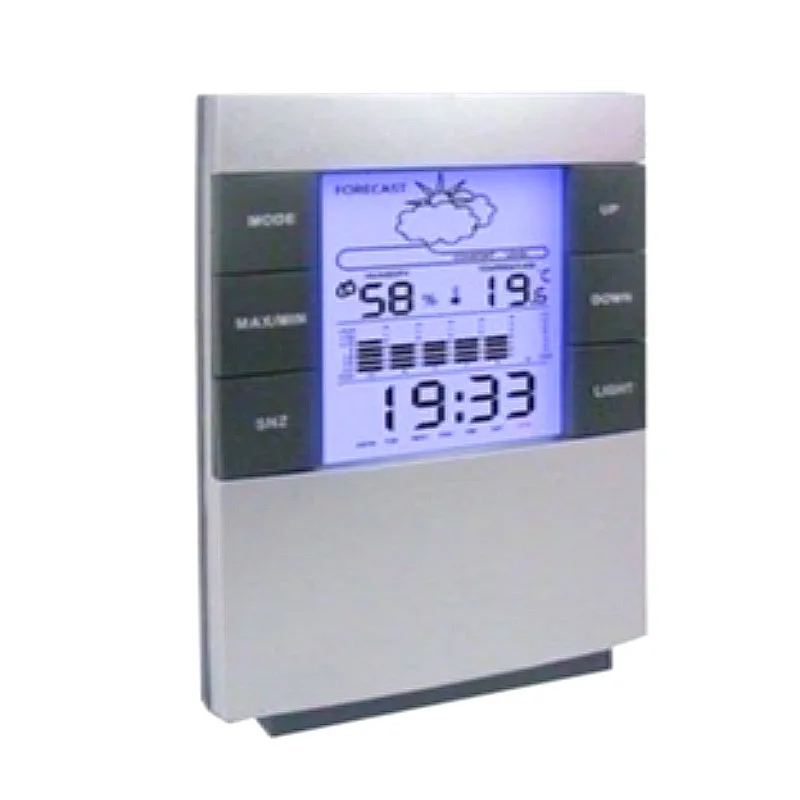 

Household Digital LCD Display Hygrometer Thermometer Temperature Humidity Meter Calender Clock Alarm