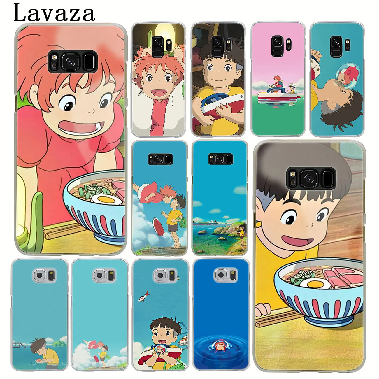 Lavaza Ponyo on the Cliff Phone Case for Samsung Galaxy S20 Ultra S10E S10 Lite S6 S7 Edge S8 S9 Plus A51 A71 A81 A91 Cover | Мобильные