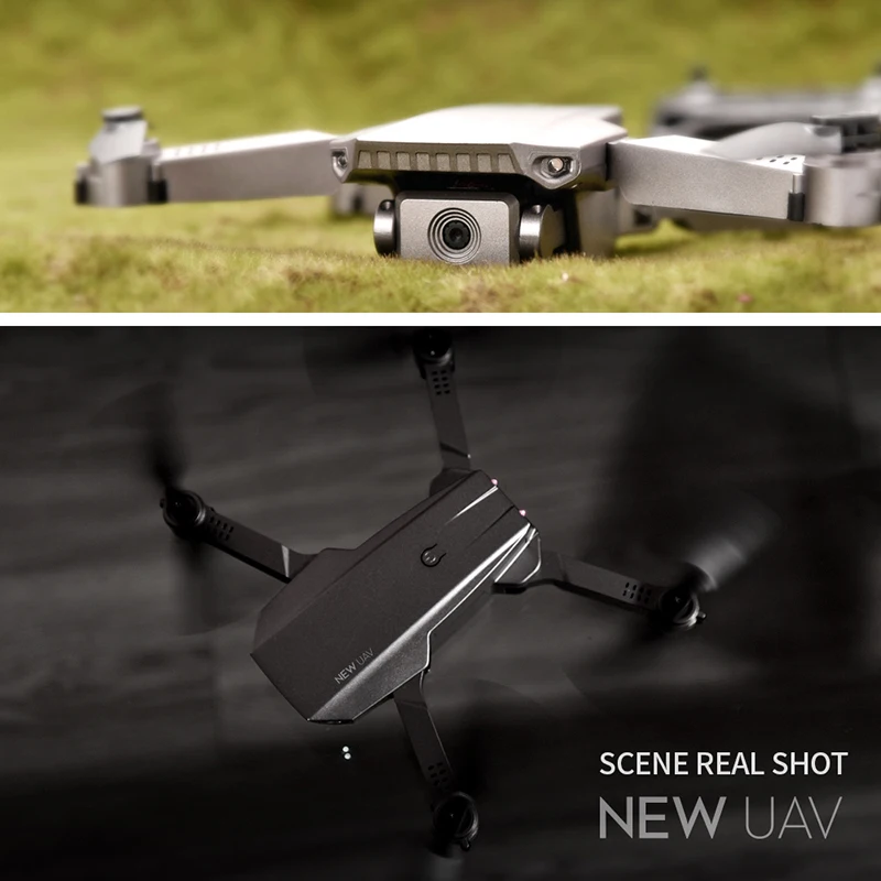 R12 двойная камера s Drone Wifi Fpv с 4k/720p Hd 50 раз зум широкоугольная Складная Высота