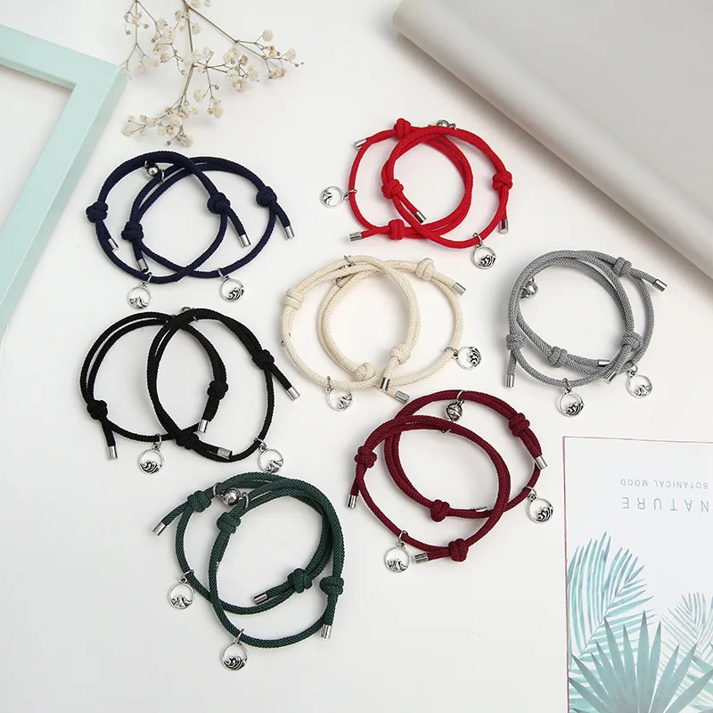 Cute Magnetic Bracelets for Friends or Couples (15+ Designs)