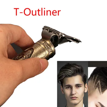 

Electric T-Outliner Hair Clipper Cordless Hair Trimmer Skeleton Men's Wireless Shaver Professional Barber Hair Cutting Machine