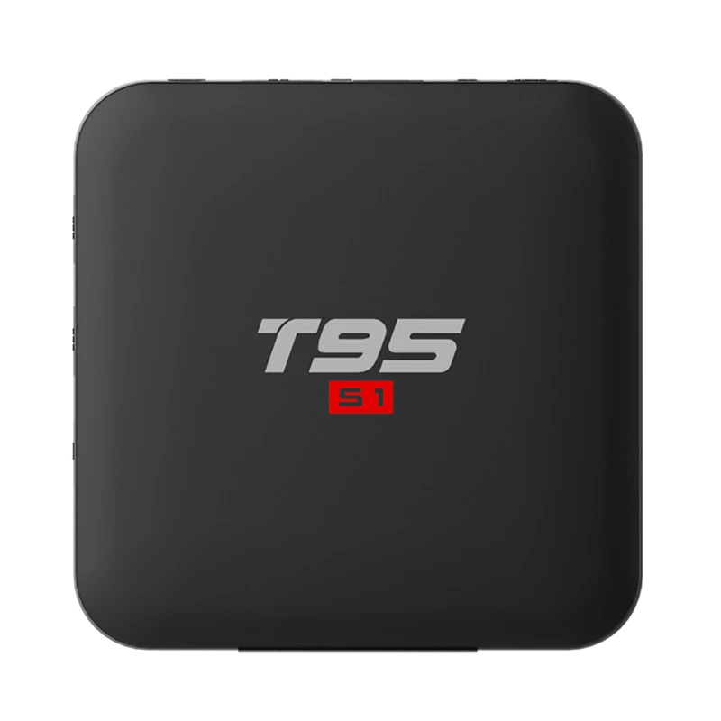 ILEPO T95 S1 Android 7,1 Смарт ТВ Box Amlogic S905W 4 ядра, 2 Гб оперативной памяти, 16 Гб встроенной памяти, светодиодный Дисплей 2,4G, Wi-Fi, 100M LAN Ip ТВ подписки Ubox