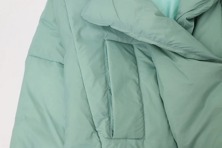 Новинка, зимние женские парки, утолщенная куртка с отложным воротником, на молнии, женские теплые пальто, верхняя одежда, повседневная, плюс размер, Женская парка, пальто