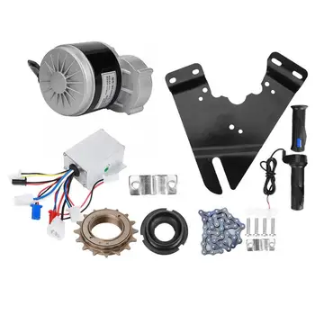 

8pc E-Bike Conversion Set 24V 250W Controller Motor rated speed 3300 rpm Reduction ratio 9.78 Metal Electric Bike Conversion Set