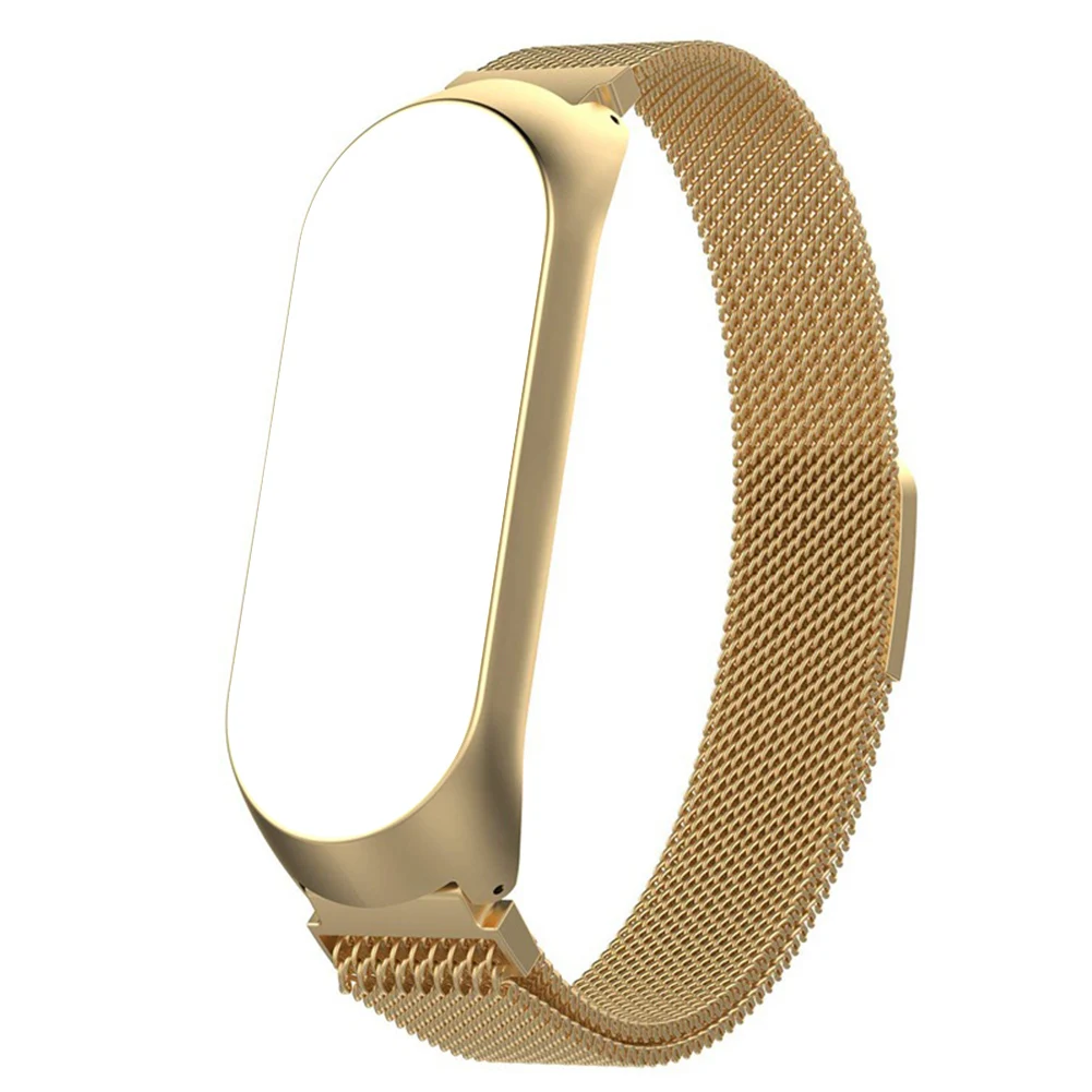 

Clasp Flexible Smart Accessories Gift Stylish Wrist Strap Stainless Steel Ergonomic Watch Band Bracelet For Xiaomi Mi Band 3
