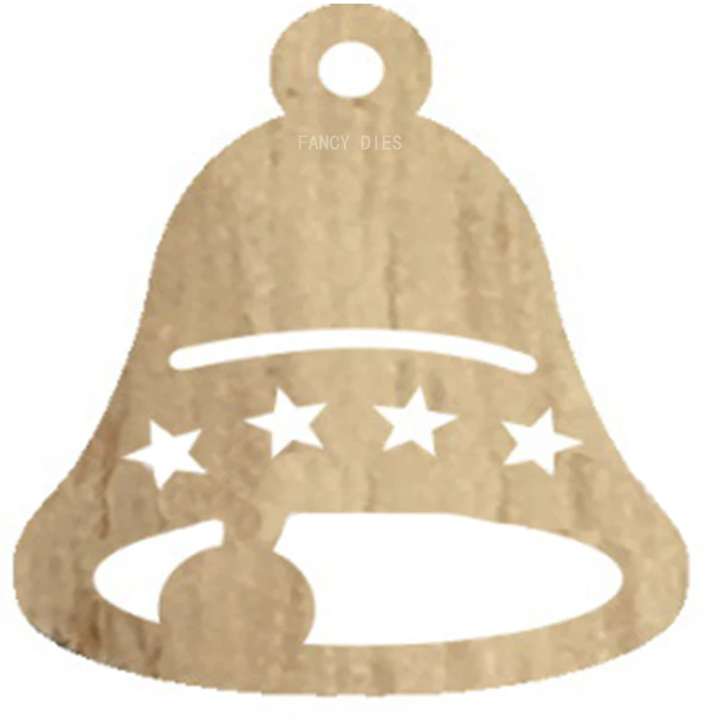 

2021 New Christmas Bells Cutting Dies Wooden Dies Suitable for Common Die Cutting Machines on the Market