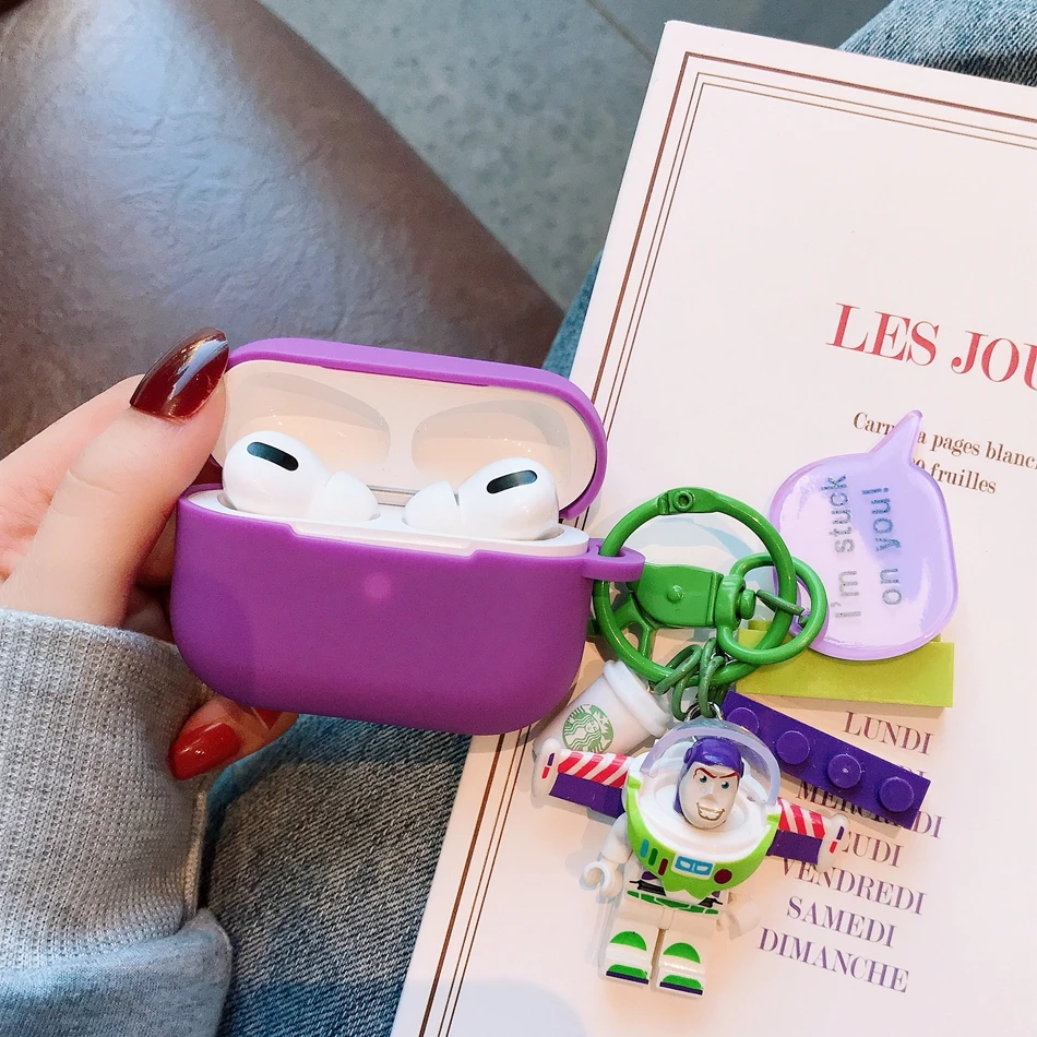 Чехол для Airpods Pro, Роскошная подвеска в виде истории игрушек, чехол для наушников с Bluetooth, чехол для AirPods 2, силиконовый чехол, противоударный чехол