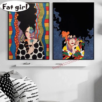 

Diamond painting 5d diy Abstract artistic beauty picture Cross stitch embroidery Mosaic Square round drill Art wall stickers