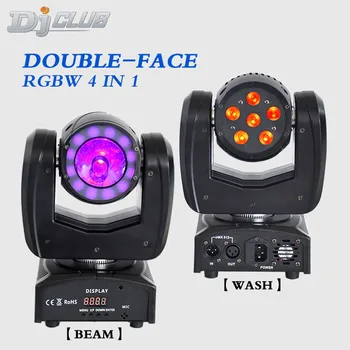 

Double Face LED Moving Head Lights Dj Bi-Sides Mobile Beam 60W RGBW LEDS with 6X10W RGBW 4IN1 LED Wash Light