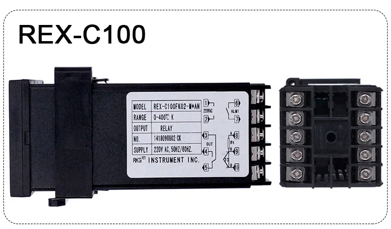 REX-C100 PID интеллектуальный контроллер температуры REX C100 C400 C700 C900 термостат SSR релейный выход