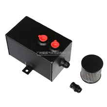 Автомобиль модифицированный с воздушным фильтром двигатель масленка универсальный модифицированный автомобильный резервуар для масла моторное масло Сапун 3л