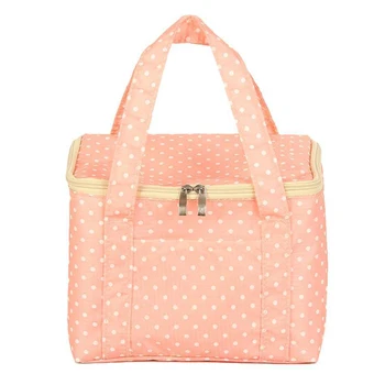 

Reusable Cooler Large Picnic Insulated Bag Storage Zipper Portable Lunch Box Food Case Thermal