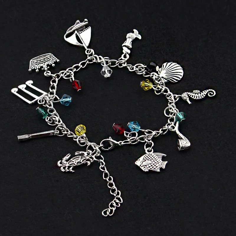 silver Аниме, Король Лев, Король Лев, Симба, очаровательный браслет, унисекс, мультяшный Акуна Матата, браслет для детей, лучшие рождественские подарки - Окраска металла: silver