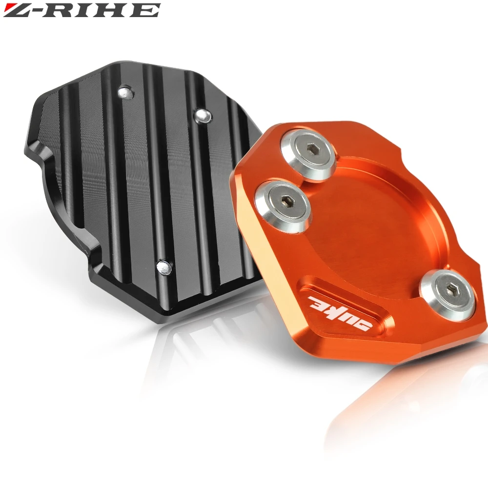 Для DUKE390 125 мотоциклетная боковая подставка, подставка для увеличения, CNC Алюминиевая выдвижная пластина для KTM DUKE 125 200 390 2013