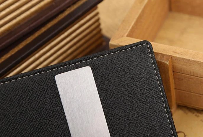 Fashion Small Wallets Luxury Brand Men Male Clutch Coin Purses Walet Bag Leather Magic Money Portomonee Pocket Vallet  813