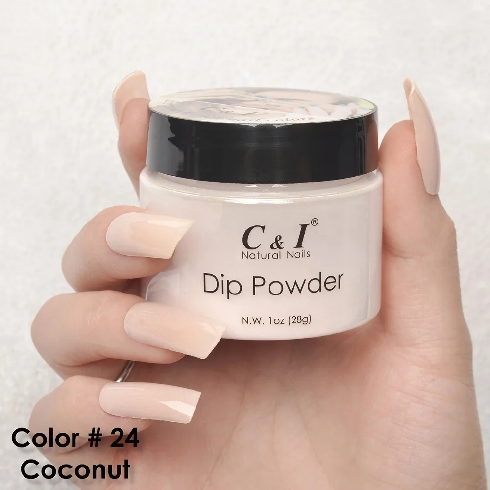 C&I Dip Powder Color # 24 Coconut 2