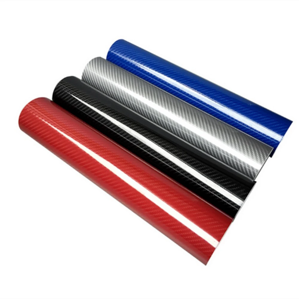 

152x15cm PVC Highlight 6D Carbon Fiber Color Changing Film Motorcycle Film Car Sticker for Car Body Vinyl Wrap Sticker