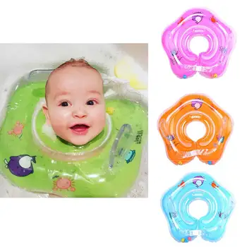 

Inflatable Accessories Baby Neck Float Swimming Circle Baby Float Swimming Pool Accessories Inflatable Wheel Swimtrainer Circles