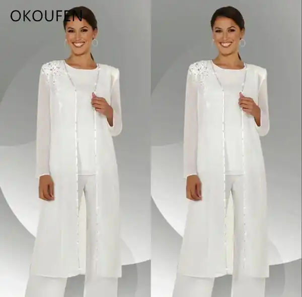 mother of the bride white