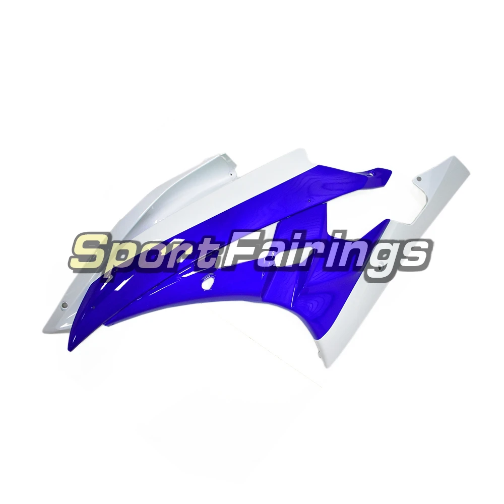Обтекатели белого и синего цвета для Yamaha YZF R6 2006 2007 Чехлы для мотоциклов YZF-600 06 07 Кузов ABS пластиковые панели впрыска