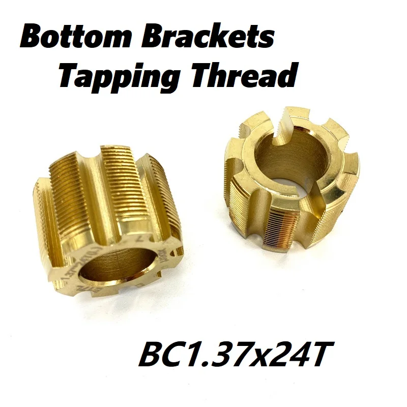 MTB Road Folding Bike Bottom Brackets Milling Cutter Tapping Thread Parts BC 1.37&quotx24T Bracket Tool | Спорт и развлечения
