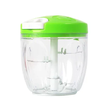 

Blender meat grinder 900ML Large Capacity Manual Food Processor Safe Chopper Blender Slicer Kitchen Essential High Quality