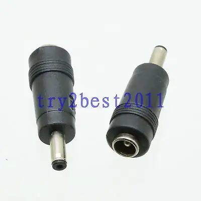 

DHL/EMS 100 pcs Adapter connector DC Power 4.0x1.35mm plug pin to 5.5x2.1mm jack straight -C1