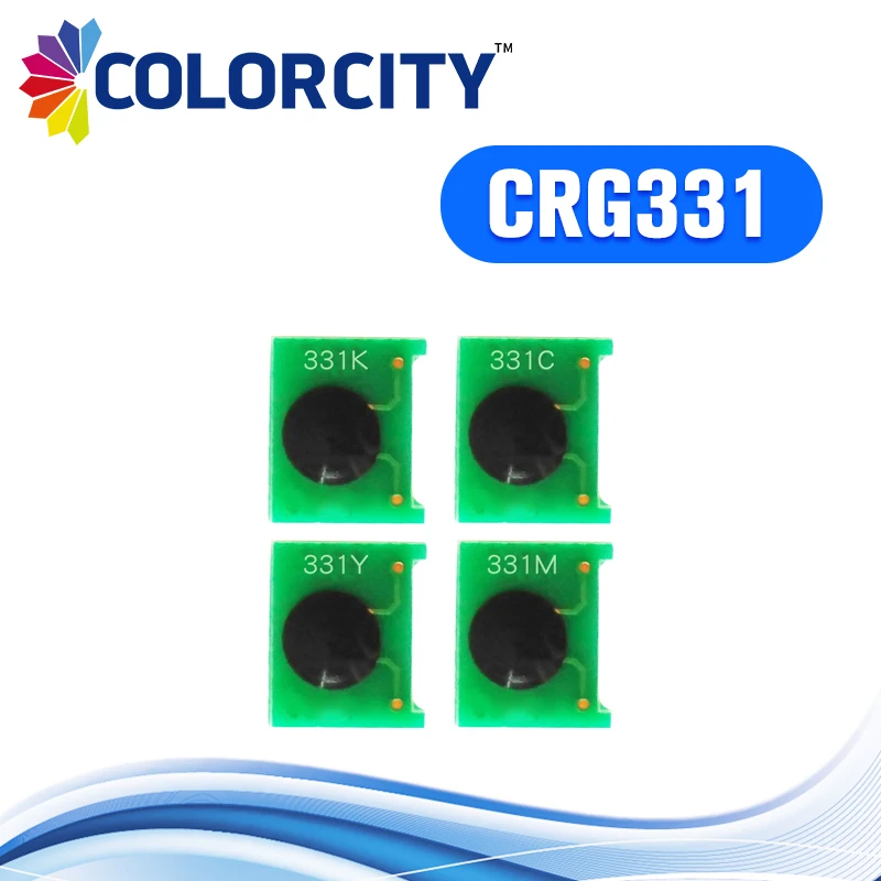 2 комплекта CRG331 картридж чип для Canon CRG 131/331/731 i-SENSYS LBP7100Cn LBP 7100 LBP7110Cw MF628Cw imageCLASS MF8210Cn