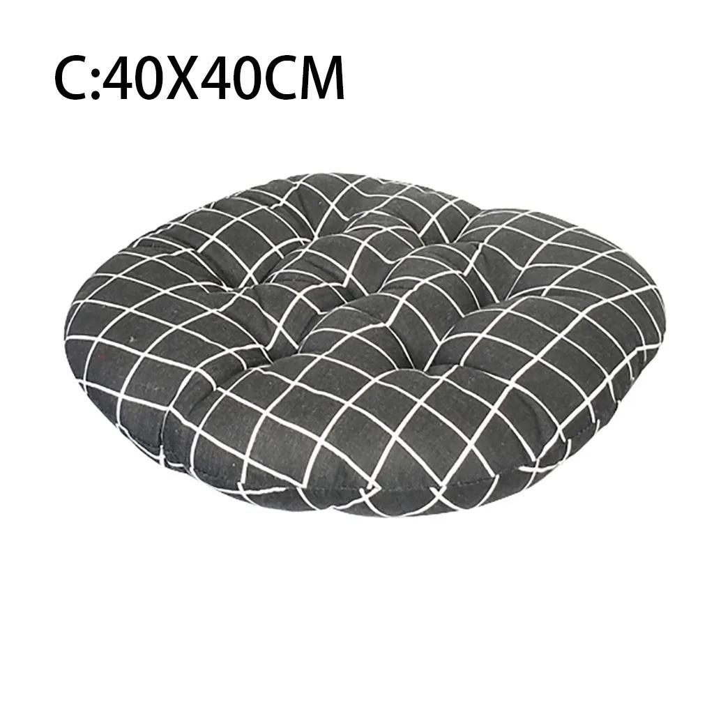 Подушка для стула, круглая хлопковая обивка, мягкая подушка, подушка для офиса, дома или автомобиля, подушка для сиденья, Новое поступление
