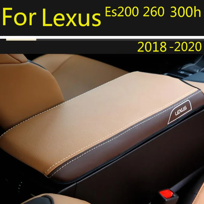 Microfibre Leather Center Armrest box Cover For lexus es200 es260 es300h 2018 2019 2020 car accessories interior | Автомобили и